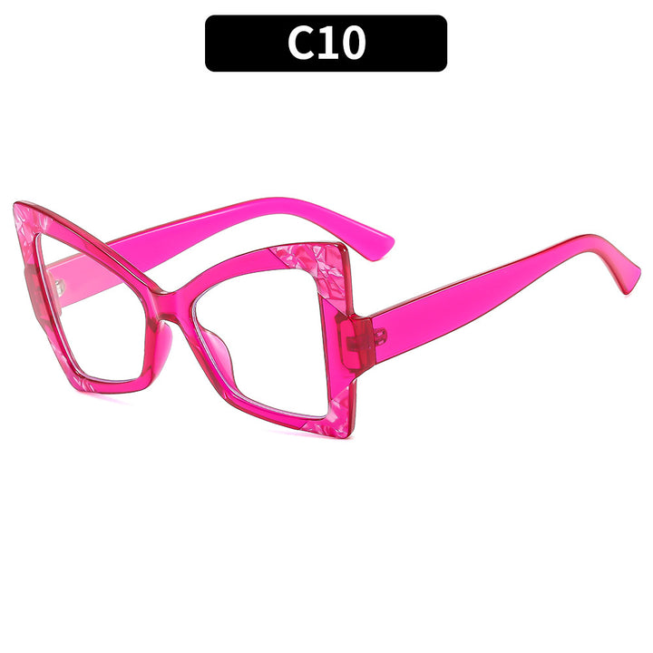 Bold Geometric Cat-Eye Eyewear