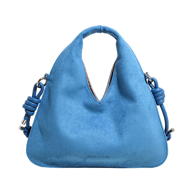 Suede Hobo Bag