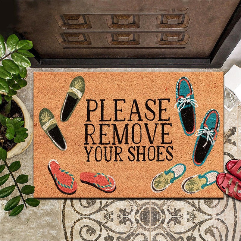 Bear-Themed Welcome Mat