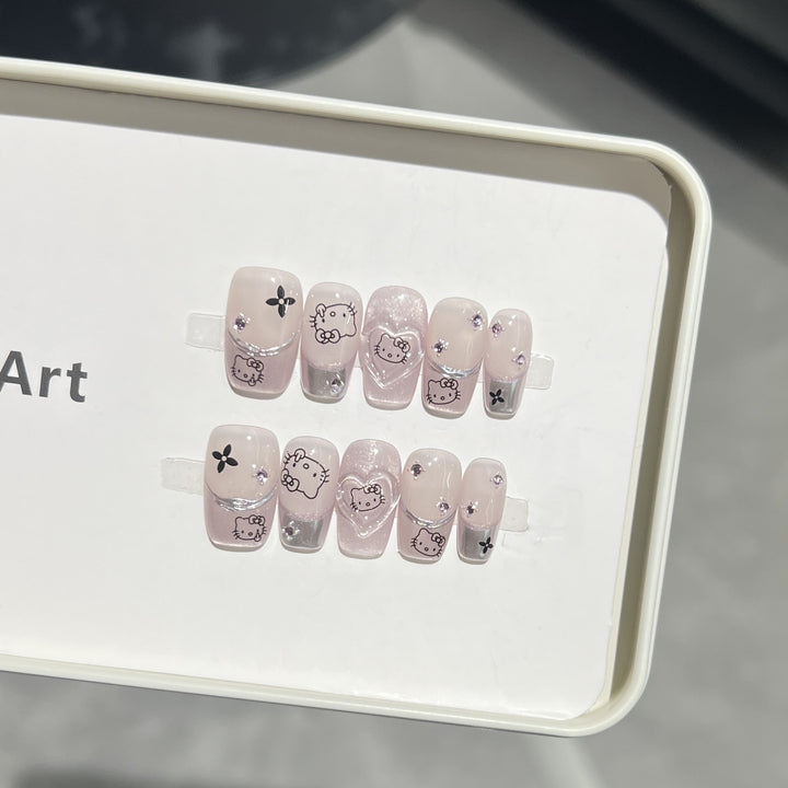 Themed Press-On Nail Art Kalsten
