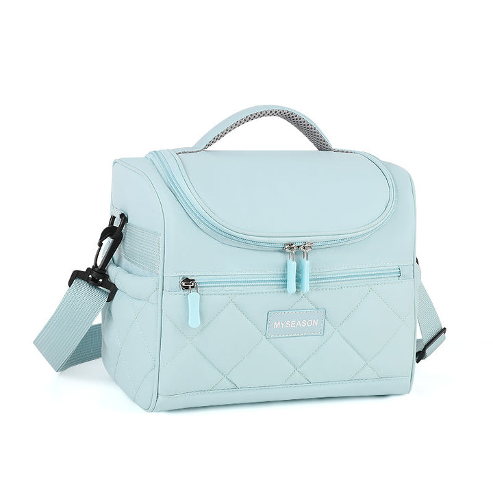 Quilted Insulated Lunch Cooler