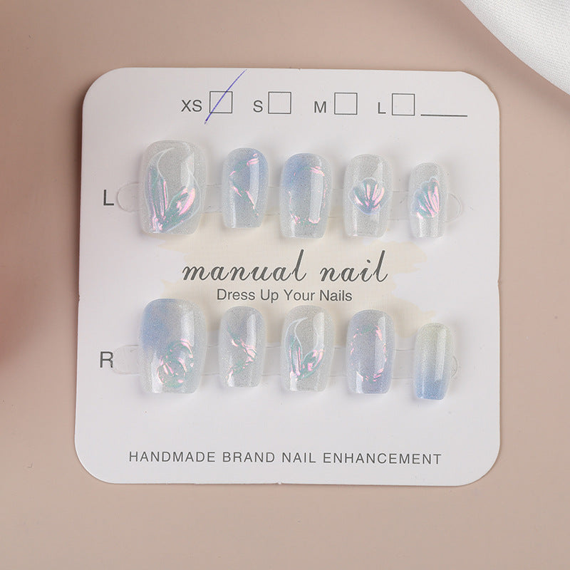 Handmade Decorative Press-On Nail Set Kalsten
