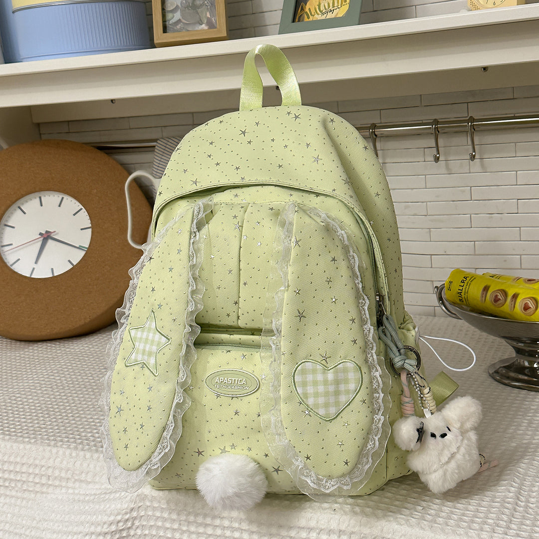 Whimsical Bunny-Ear Design Backpack Kalsten