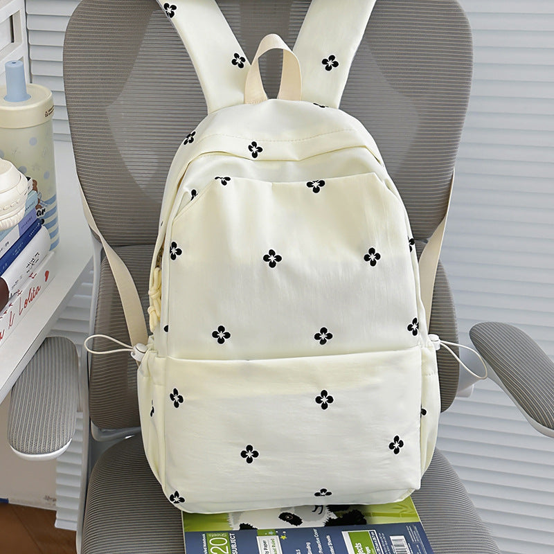 Floral Embroidered Casual Backpack Kalsten