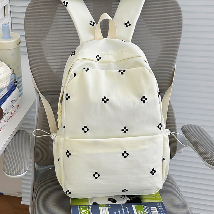 Floral Embroidered Casual Backpack Kalsten