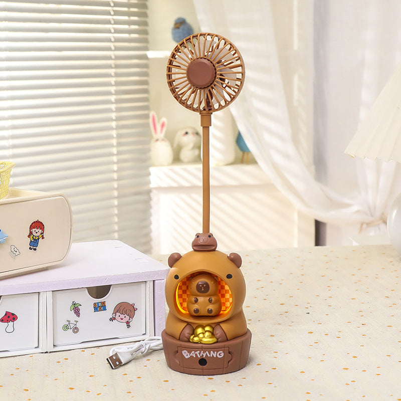 Women's Portable Toy Fan with Animal Design Kalsten