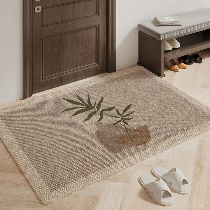 Textured Geometric Area Rug
