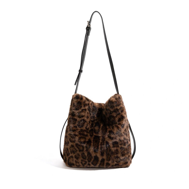 Contemporary Faux Fur Handbag