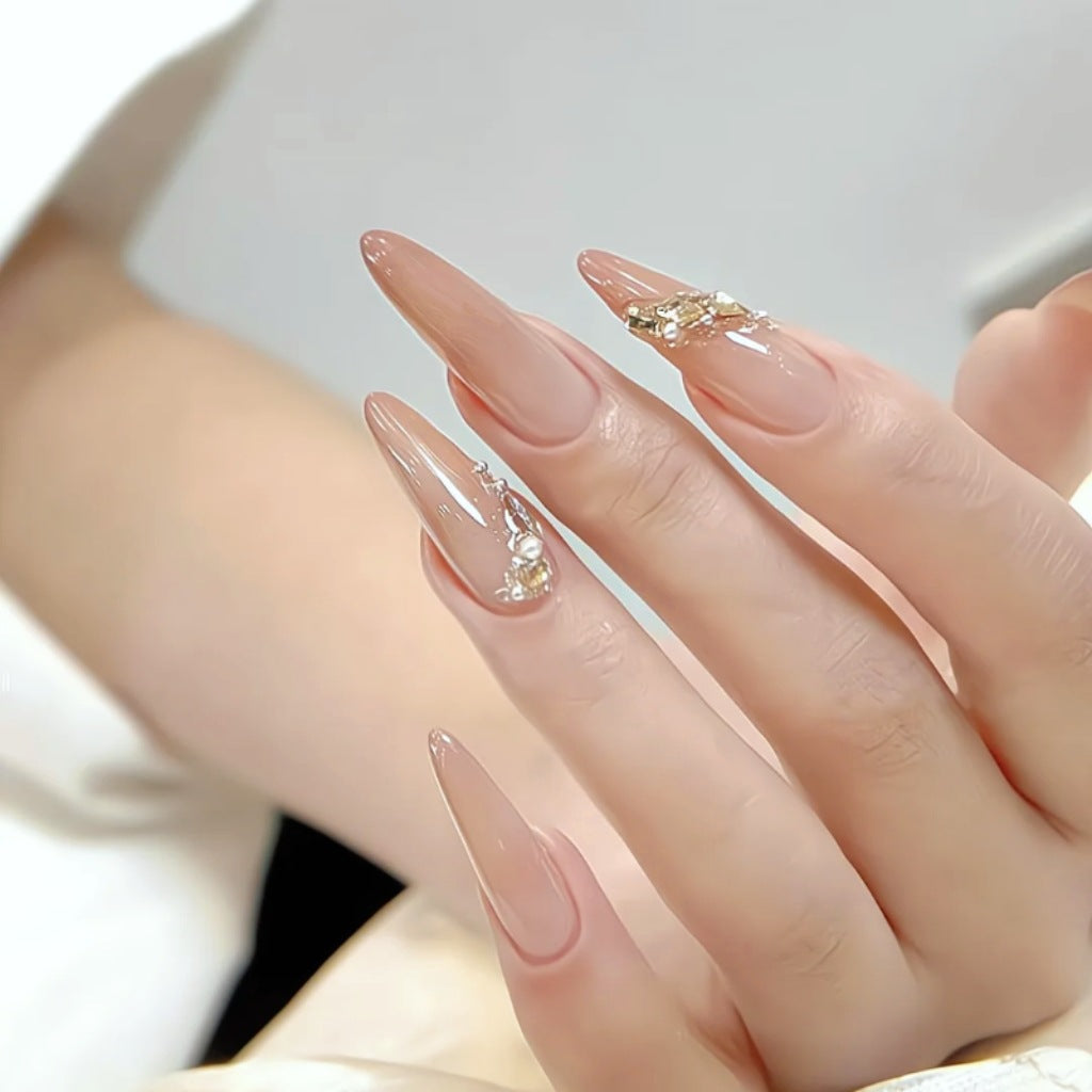 Premium Decorative Press-On Nail Set Kalsten 1787395382