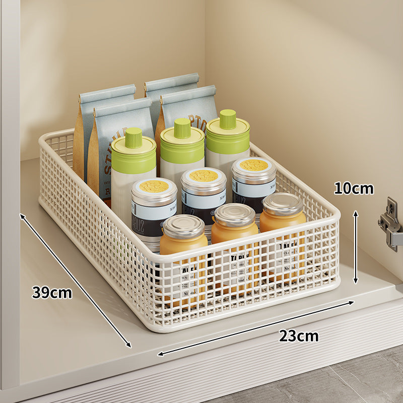 Under-Cabinet Mesh Rolling Storage Basket