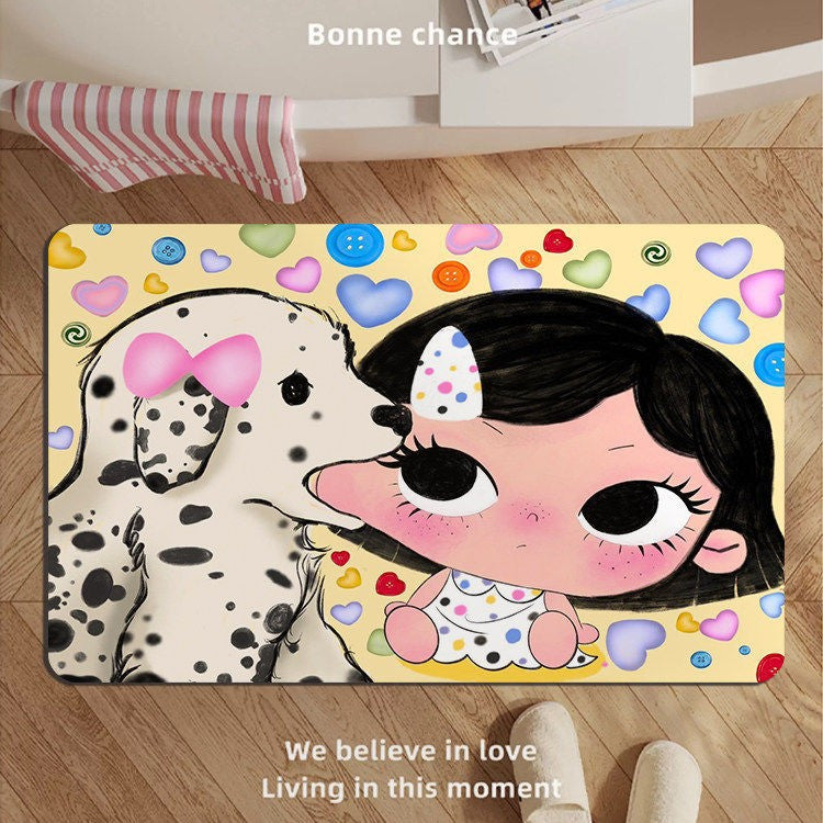 Adorable Cartoon Character Bath Mat Kalsten