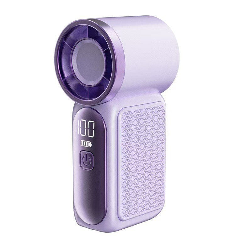 Women's Portable Mini Fan with Digital Display Kalsten