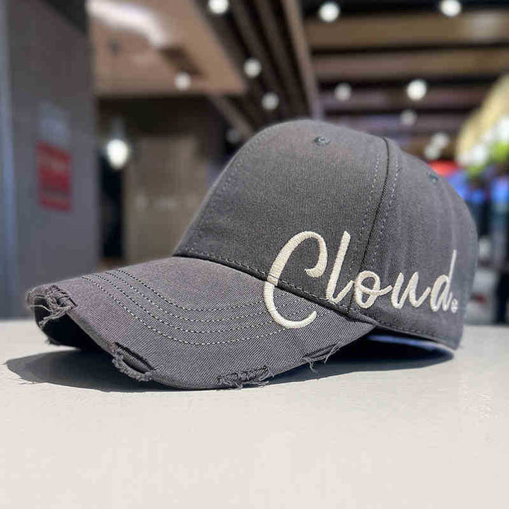 Women's Distressed Casual Cotton Baseball Cap Kalsten