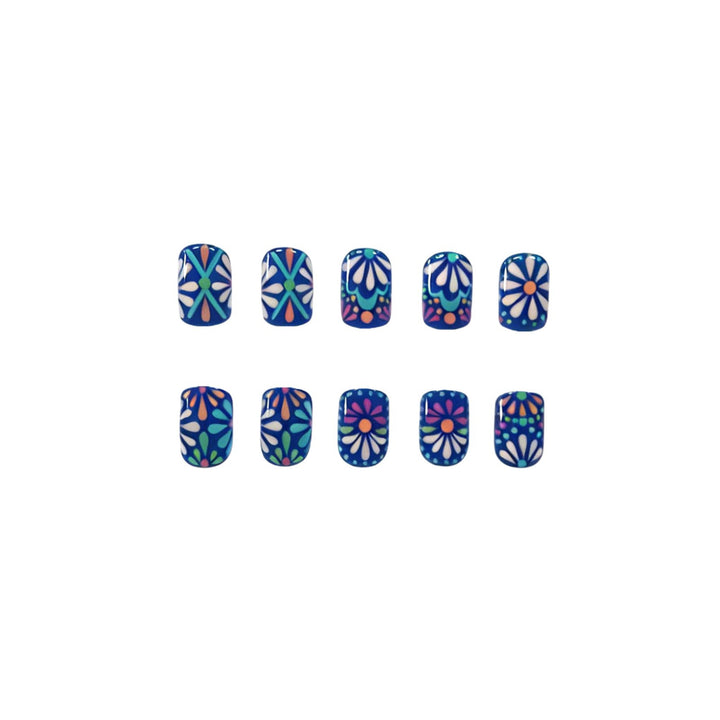 Floral Decorative Nail Art Enhancements Kalsten