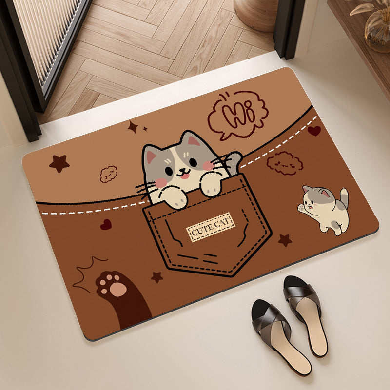 Decorative Floor Mat Kalsten