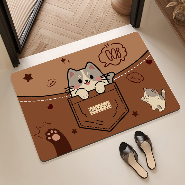 Decorative Floor Mat Kalsten