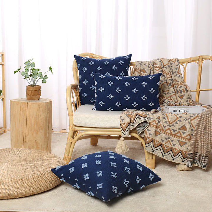 Artistically Embroidered Cushion