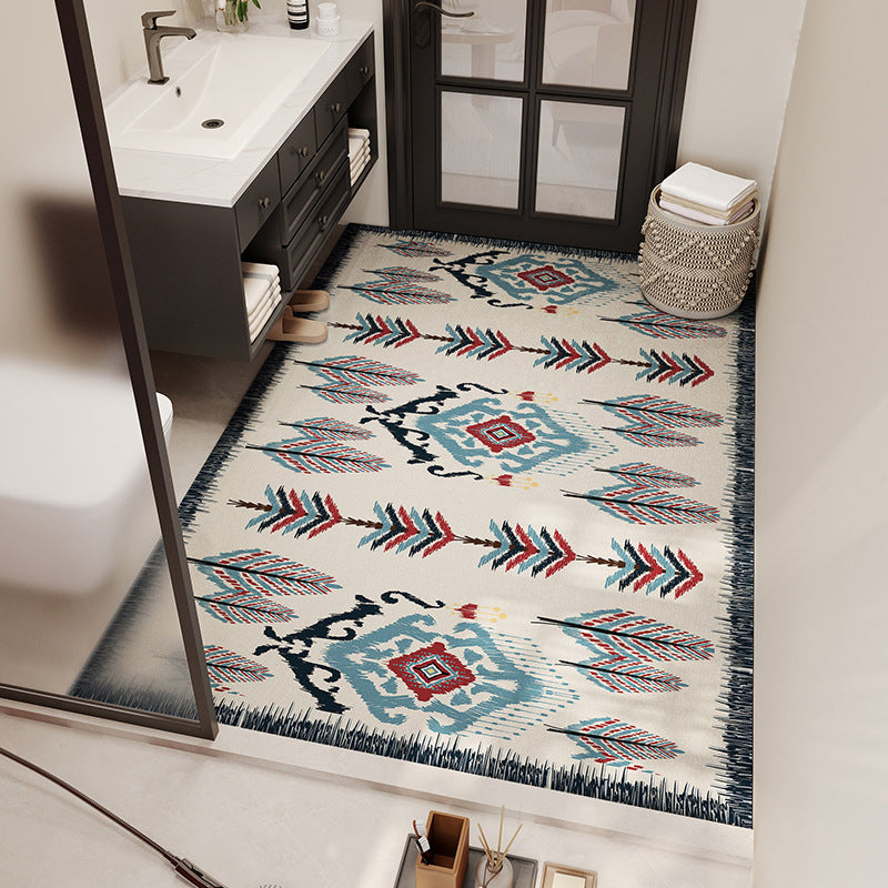 Tribal Pattern Bathroom Mat Kalsten