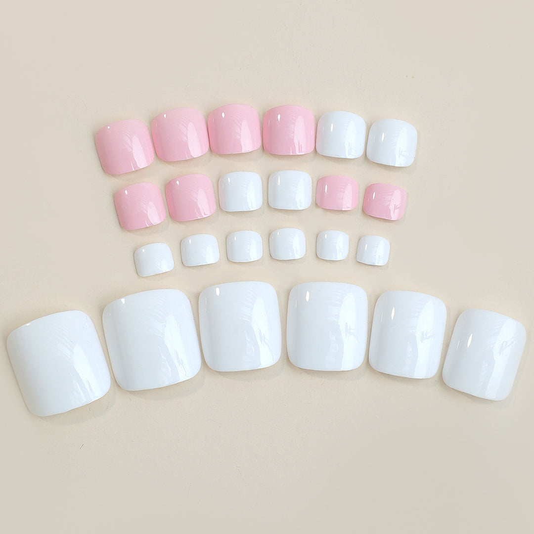 Artistic Press-On Nail Kit with Customizable Shapes kalsten