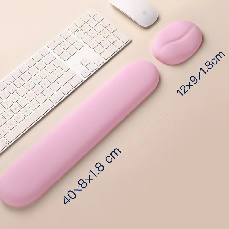 Ergonomic Keyboard Wrist Rest with Mouse Pad