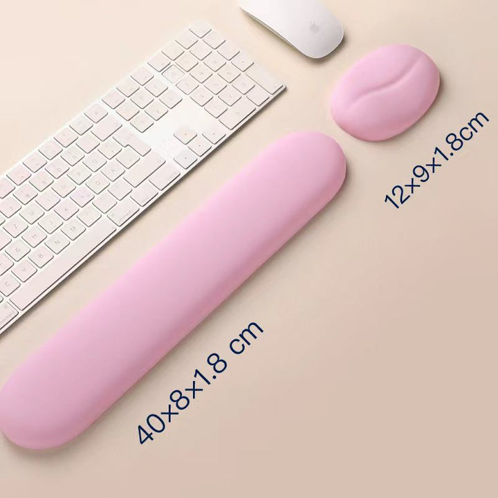 Ergonomic Keyboard Wrist Rest with Mouse Pad