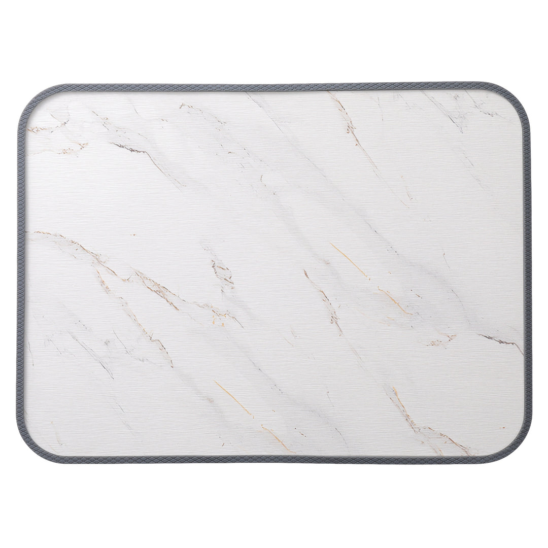 Marble Effect Kitchen Work Surface Protector Mat