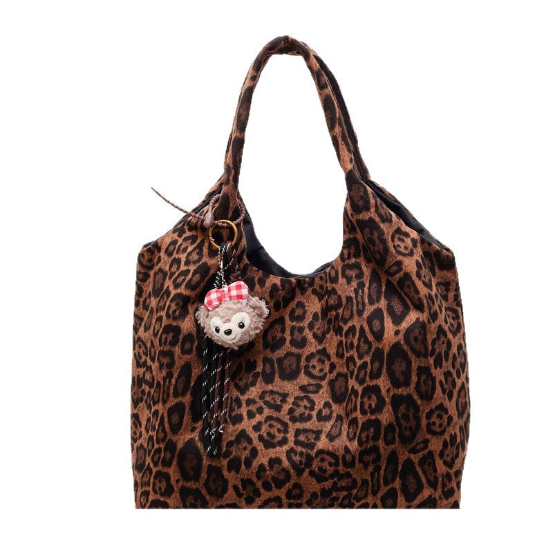 Fashionable Leopard Print Tote Bag Kalsten