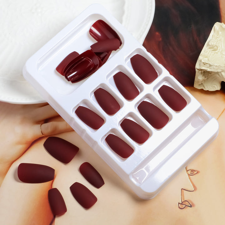 Artistic Matte Press-On Nail Tips Kalsten