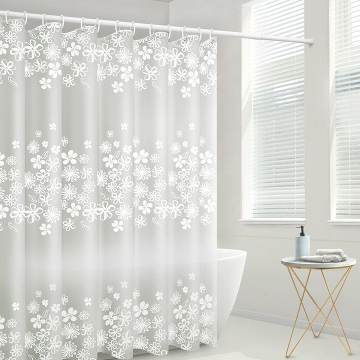 Floral Patterned Waterproof Shower Curtain Kalsten