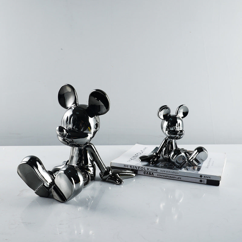 Artistic Chrome Figurine