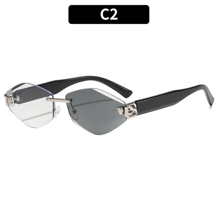 Elegant Geometric Oversized Sunglasses