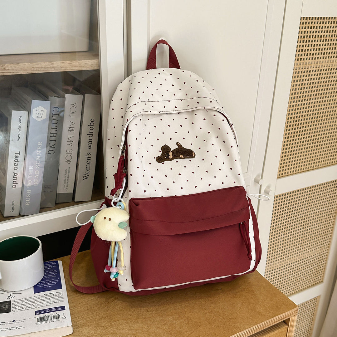 Playful Polka Dot Animated Backpack Kalsten