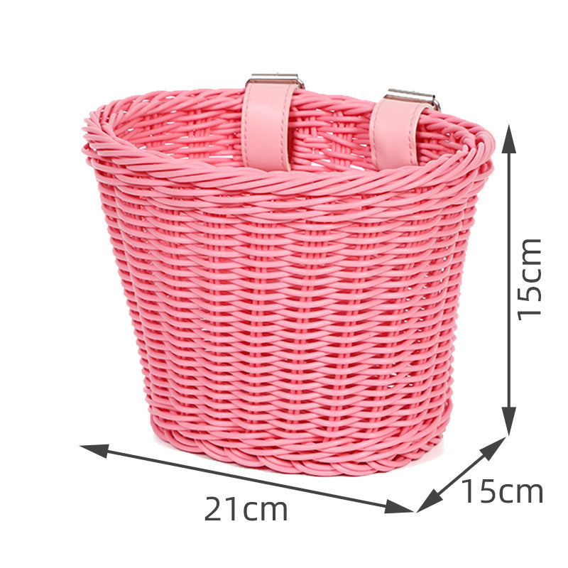 Woven Storage Basket with Handles Kalsten