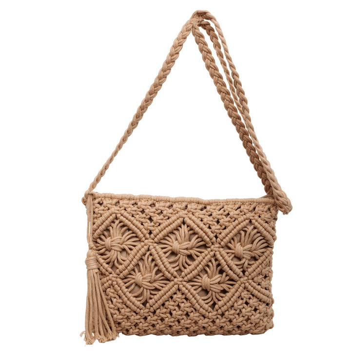 Bohemian Macrame Clutch Bag