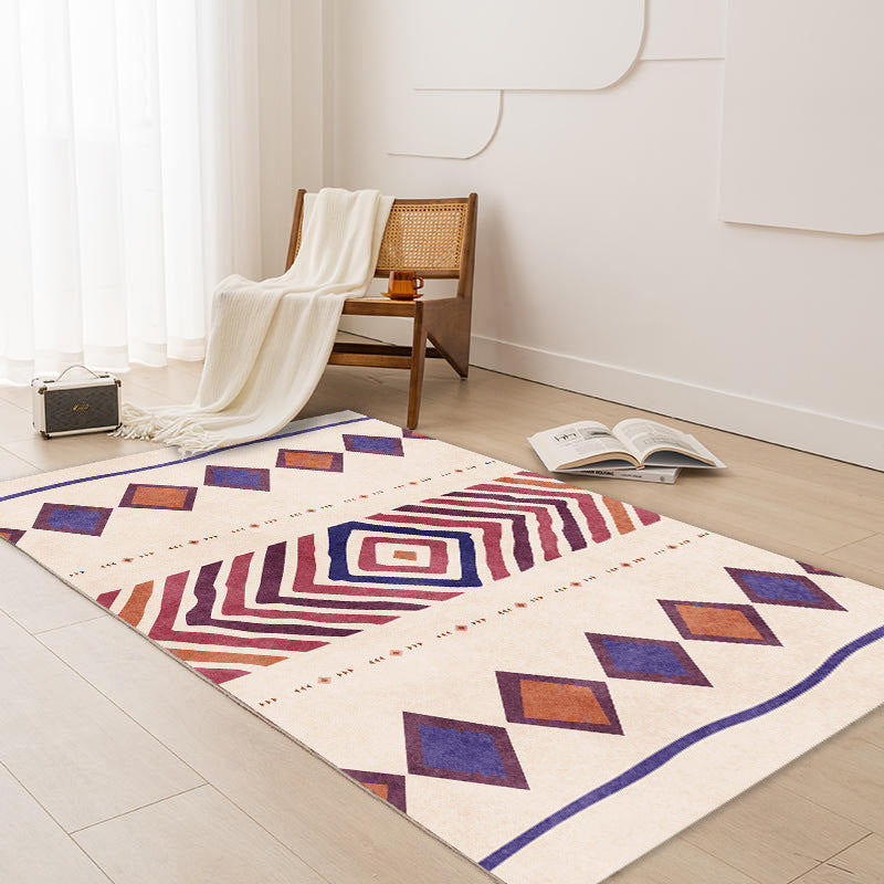 Geometric Bohemian Area Rug