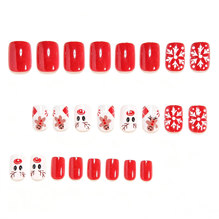 Festive Themed Press-On Nail Art Set Kalsten 1788858489