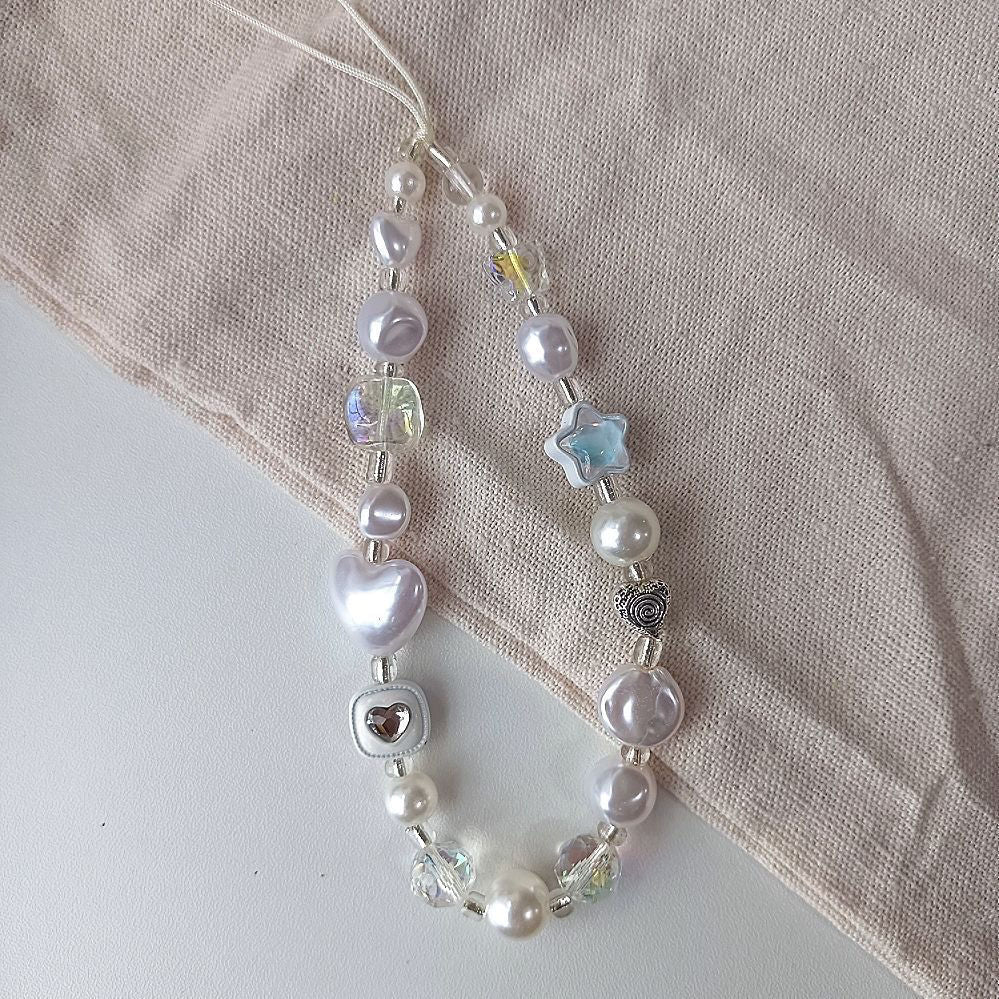 Elegant Beaded Charm Necklace Kalsten 1790136027