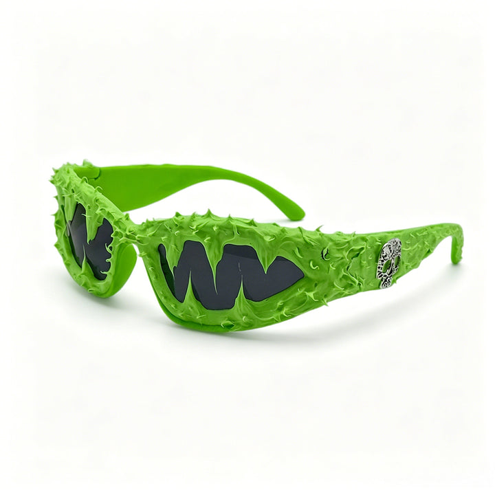 Ladies creative fashion sunglasses with unique spikes and skull design Kalsten