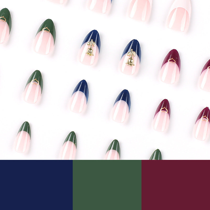 Artful Nail Tips with Glamorous Accents Kalsten