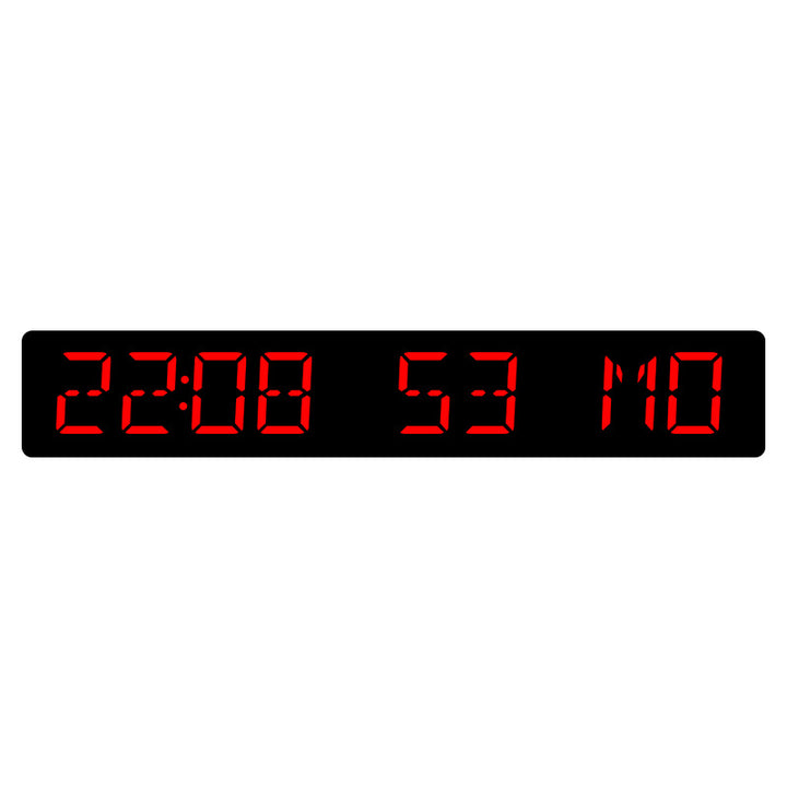 Digital wall clock with large LED display Kalsten
