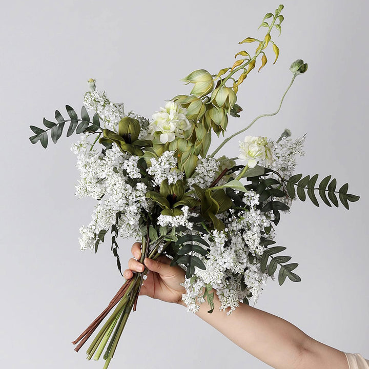 Lifelike Floral Bouquet Arrangement