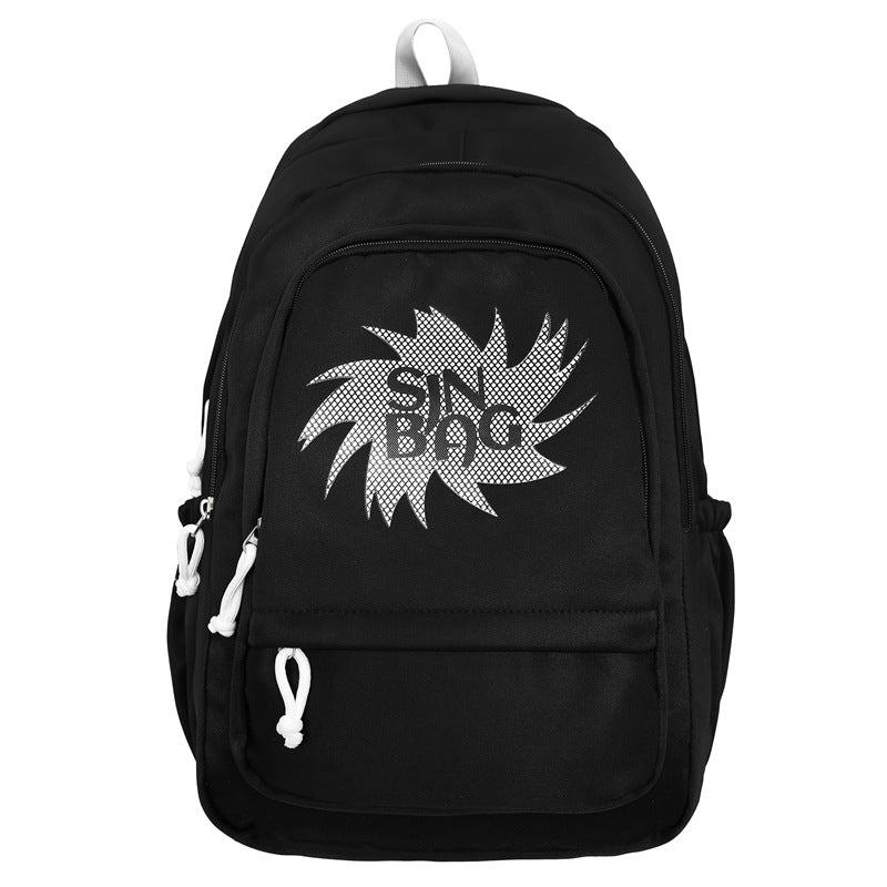 Graphic Print Laptop Backpack Kalsten