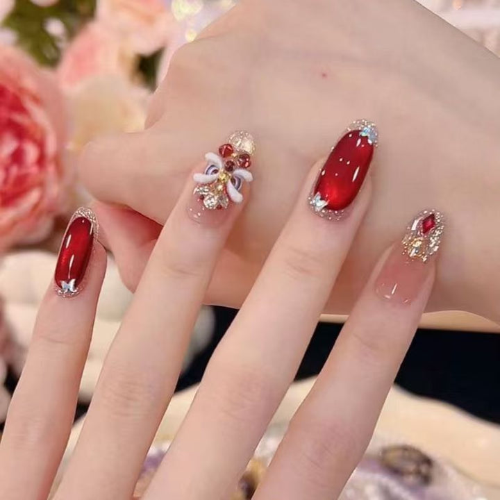 Luxury Decorative Press-On Nails Kalsten