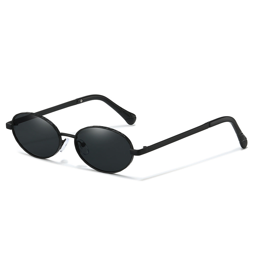 Sleek Oval Frame Sunglasses Kalsten