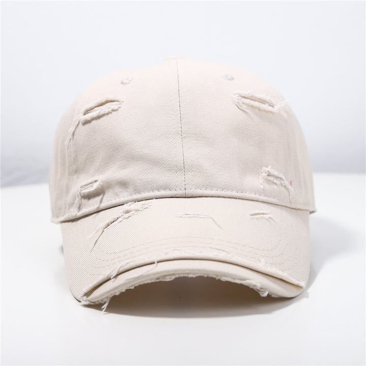 Men's Distressed Classic Cotton Baseball Cap Kalsten