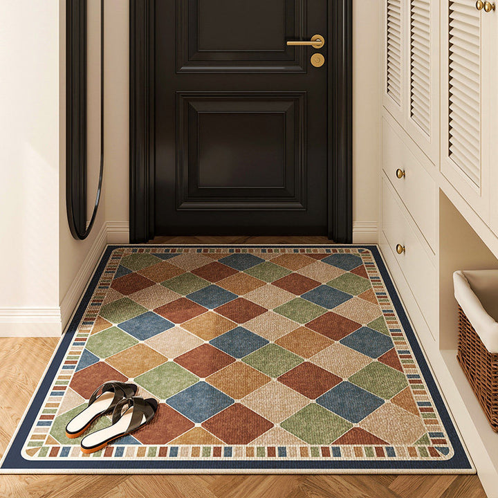 Geometric Patterned Entrance Mat