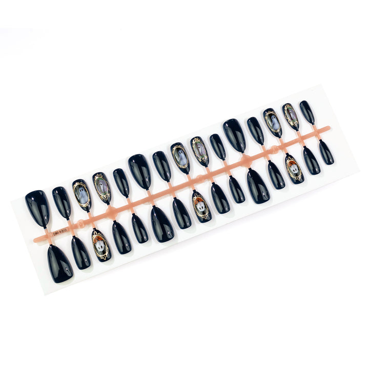 Gothic-Inspired Press-On Nail Set