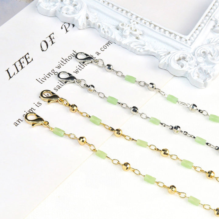 Beaded Charm Anklet Kalsten