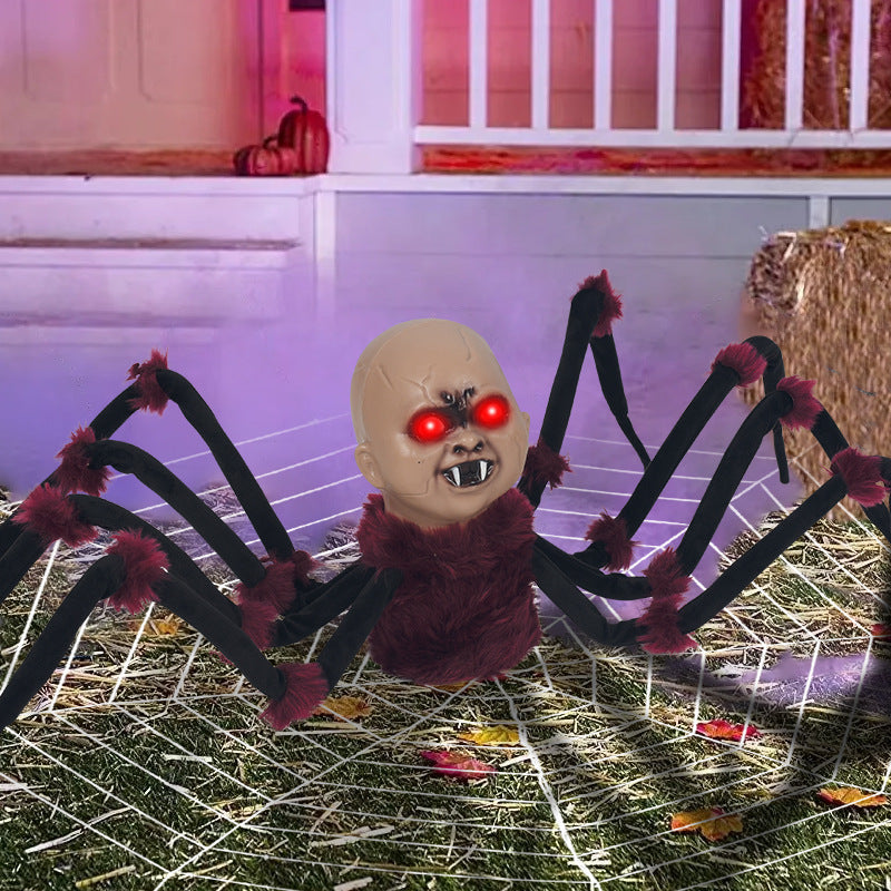 Creepy Animated Baby Spider Decoration Kalsten