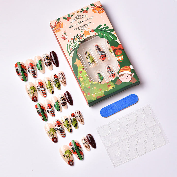 Holiday-Themed Nail Art